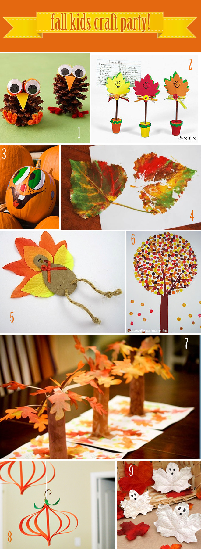 Best ideas about Fall Craft Idea For Kids
. Save or Pin 9 Fall Craft Ideas For Kids Now.