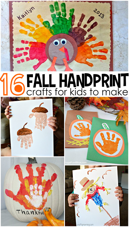 Best ideas about Fall Craft Idea For Kids
. Save or Pin Fall Handprint Craft Ideas for Kids Crafty Morning Now.