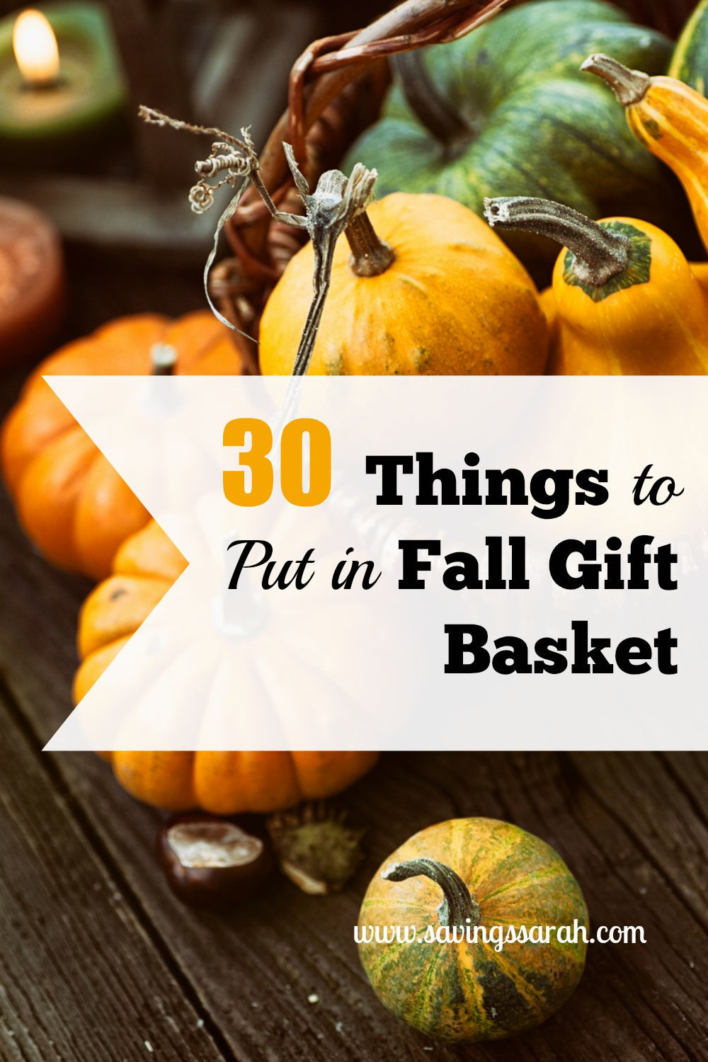 Best ideas about Fall Gift Basket Ideas
. Save or Pin 30 Things to Put in Fall Gift Basket Now.