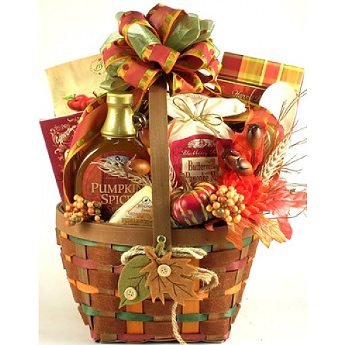 Best ideas about Fall Gift Basket Ideas
. Save or Pin Falling Leaves Autumn Breakfast Gift Basket Now.