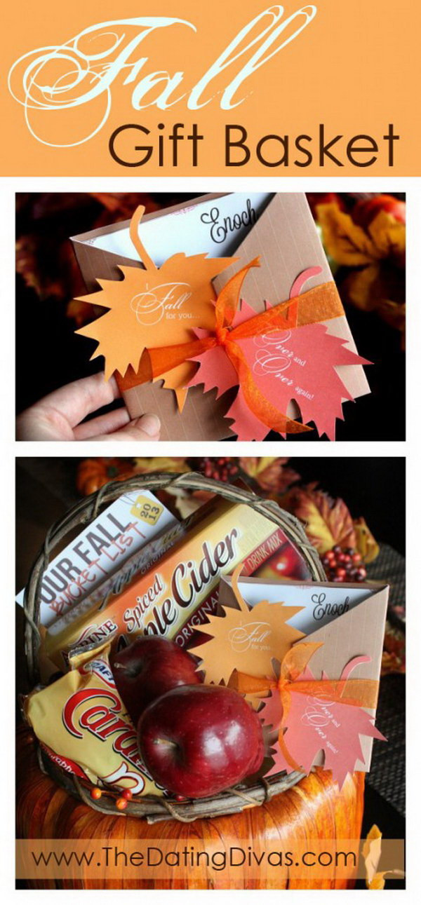 Best ideas about Fall Gift Basket Ideas
. Save or Pin 35 Creative DIY Gift Basket Ideas for This Holiday Hative Now.