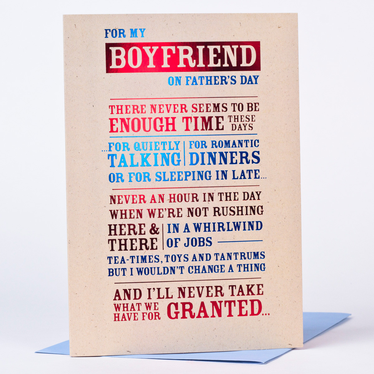 Best ideas about Father Day Gift Ideas For Boyfriend
. Save or Pin Father s Day Card For My Boyfriend Now.