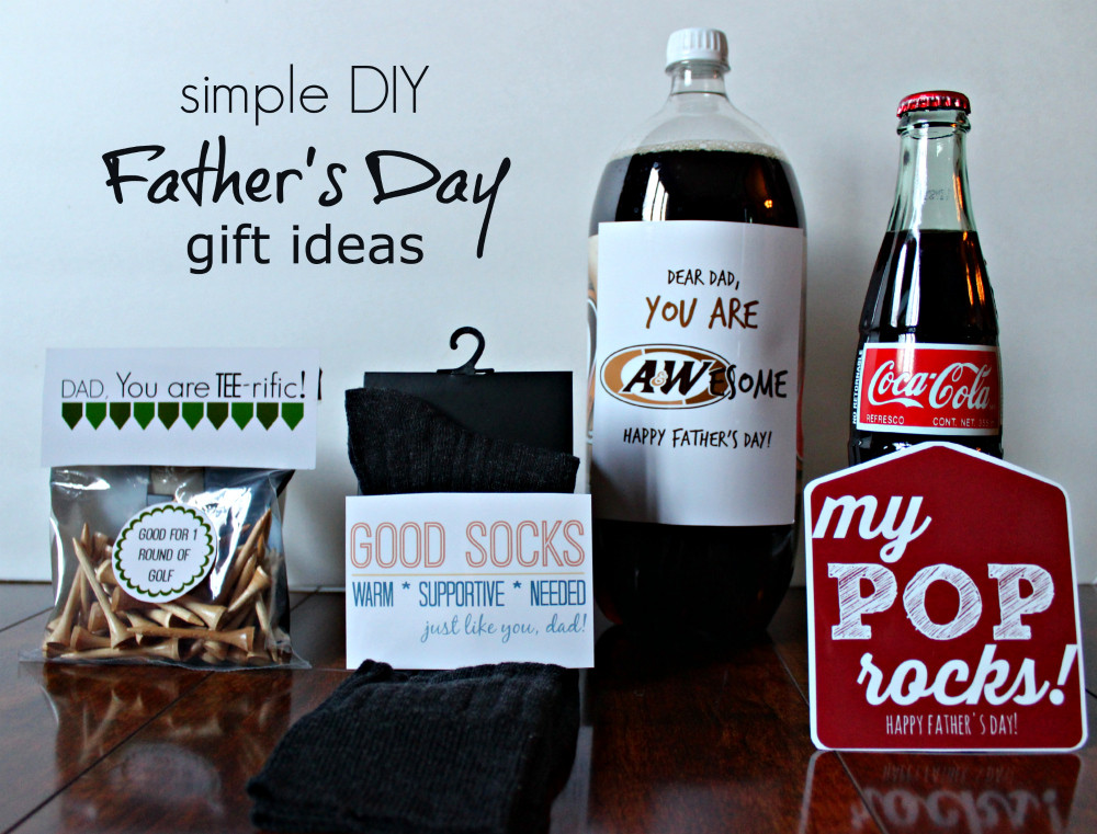 Best ideas about Fathers Day DIY Gifts
. Save or Pin Simple DIY Father’s Day Gift Ideas with Free Printable Now.