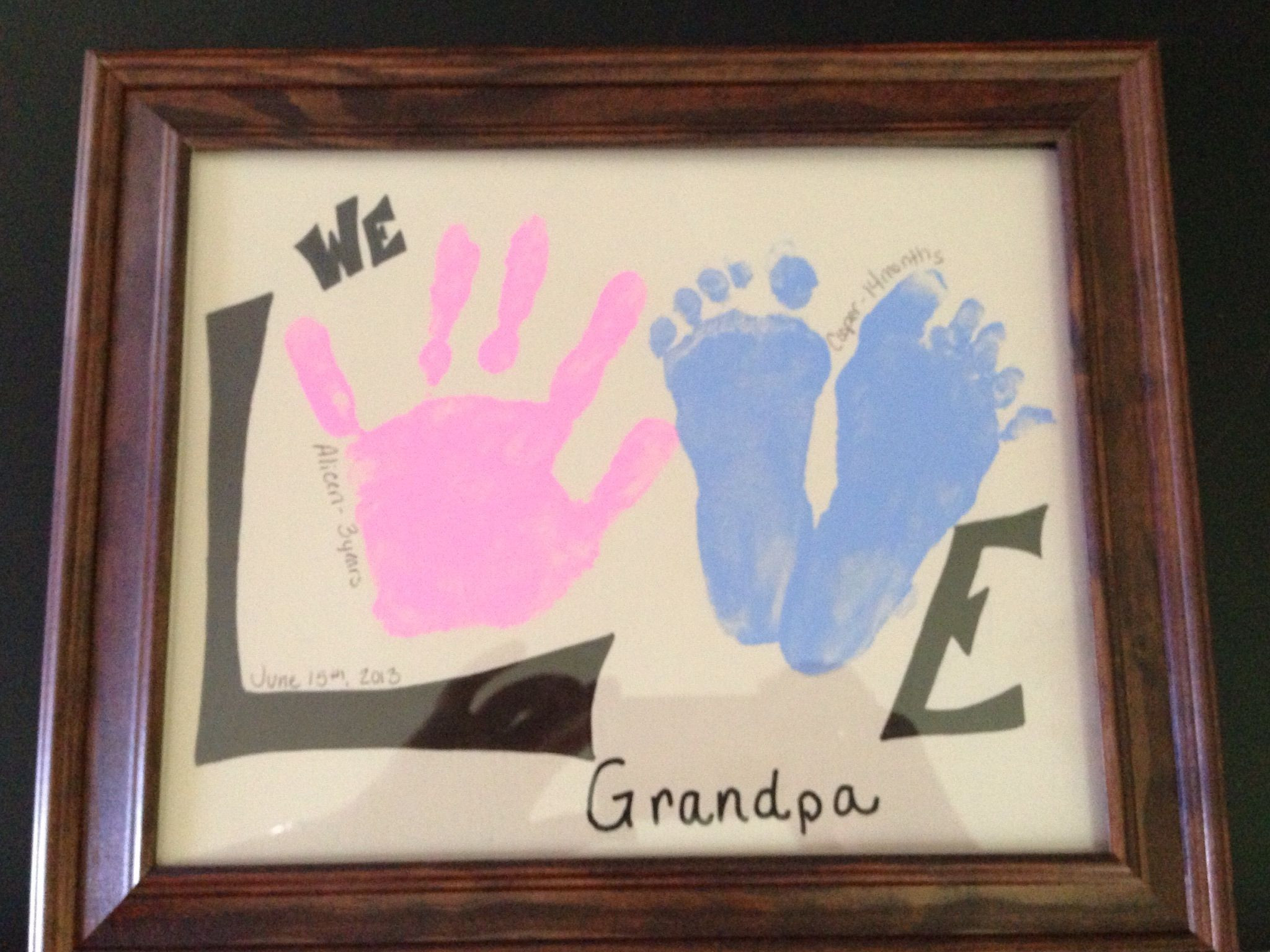 Best ideas about Fathers Day Gift Ideas For Grandad
. Save or Pin Father s Day t for Grandpa Kids Pinterest Now.