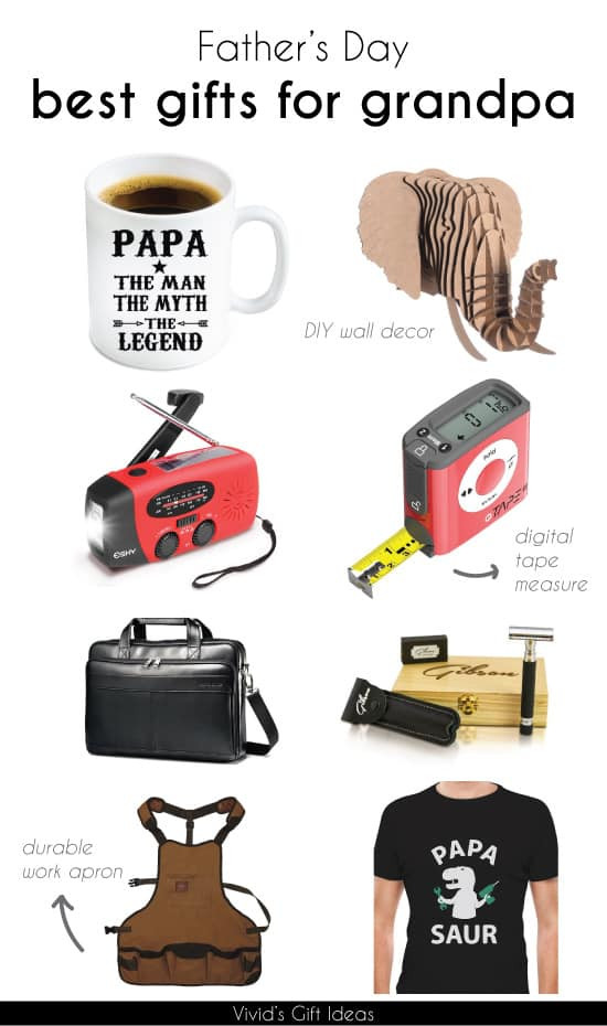 Best ideas about Fathers Day Gift Ideas For Grandad
. Save or Pin Top 10 Fathers Day Gift Ideas for Grandpa Vivid s Now.