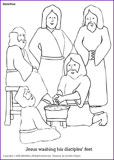 Best ideas about Feet Coloring Pages For Kids
. Save or Pin Childrens Washes Disciples Feet Coloring Page Now.