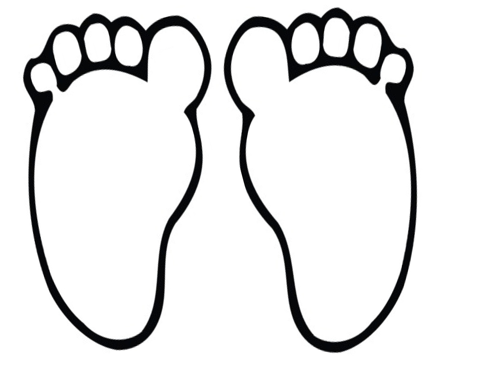 Best ideas about Feet Coloring Pages For Kids
. Save or Pin Foot Clipart 6526 Free Clipart — Clipartwork Now.