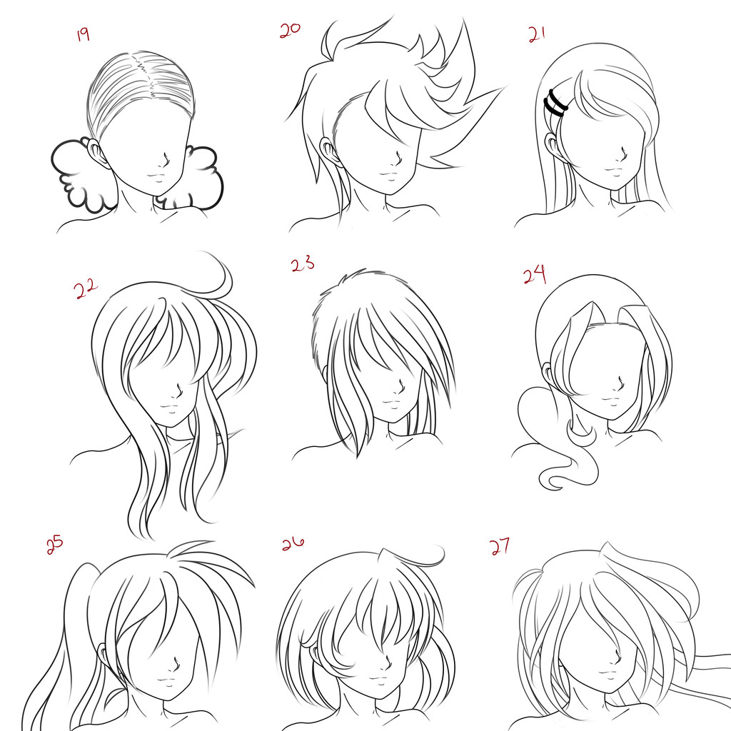 Best ideas about Female Anime Hairstyles
. Save or Pin Anime Female Hair Style 3 by RuuRuu Chan on DeviantArt Now.