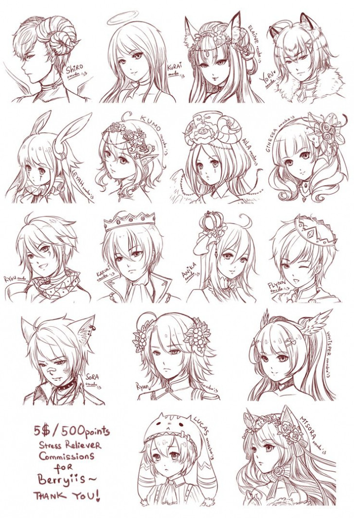 Best ideas about Female Anime Hairstyles
. Save or Pin Female Hairstyles Drawing at GetDrawings Now.