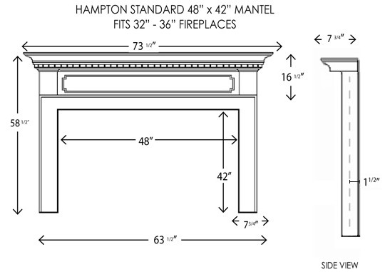 Best ideas about Fireplace Mantel Height
. Save or Pin Wood Fireplace Mantels Fireplace Mantels Now.