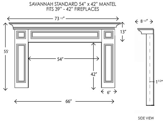 Best ideas about Fireplace Mantel Height
. Save or Pin Wood Fireplace Mantels Fireplace Surrounds Now.