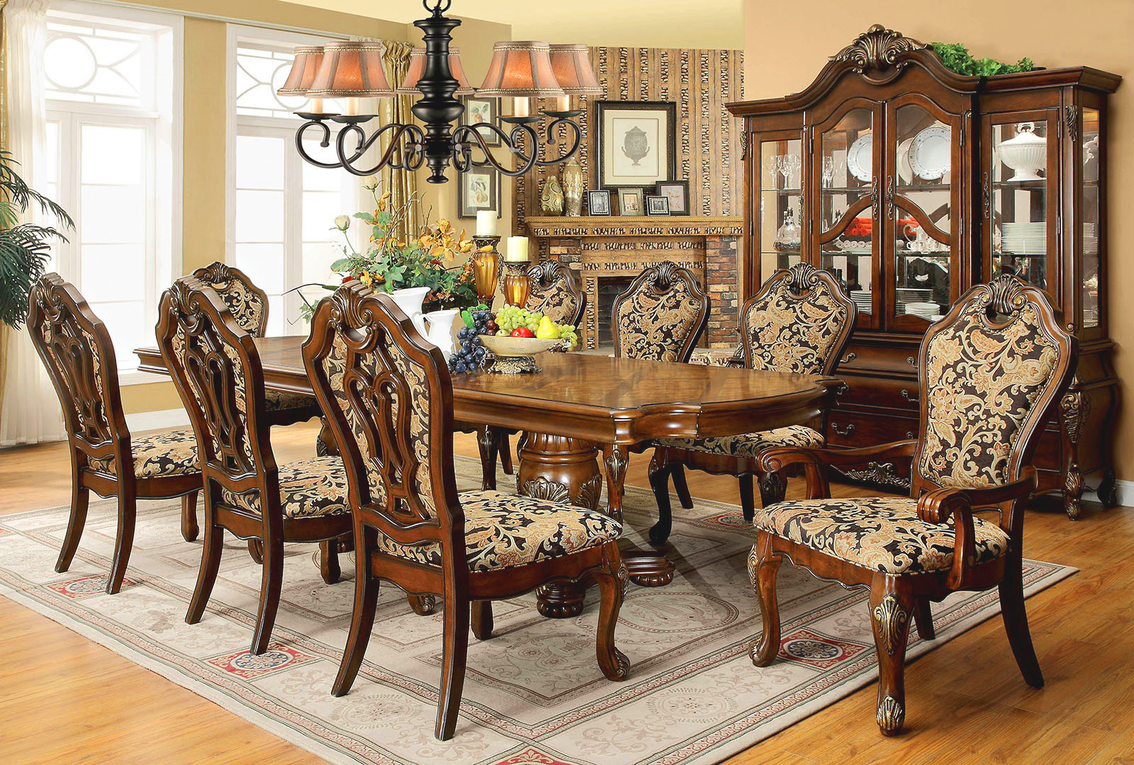 Best ideas about Formal Dining Rooms Furniture
. Save or Pin Opulent Traditional Style Formal Dining Room Furniture Set Now.