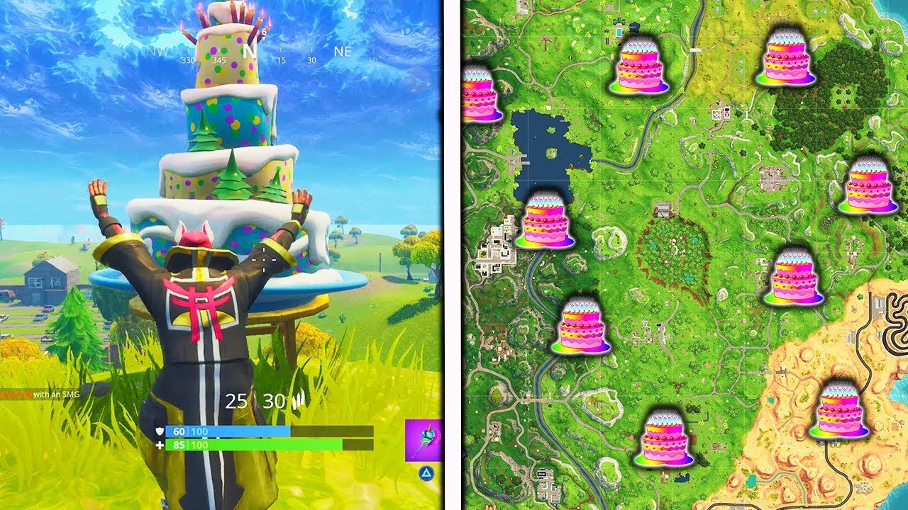 Best ideas about Fortnite Birthday Cake Location
. Save or Pin "Dance in front of different Birthday Cakes" Locations Now.