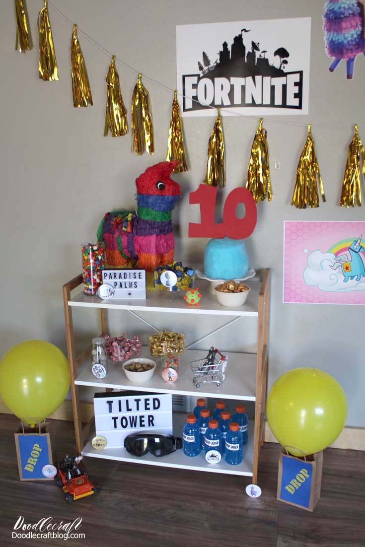 Best ideas about Fortnite Birthday Party Supplies
. Save or Pin Doodlecraft Fortnite Themed Birthday Party Ideas DIY Now.