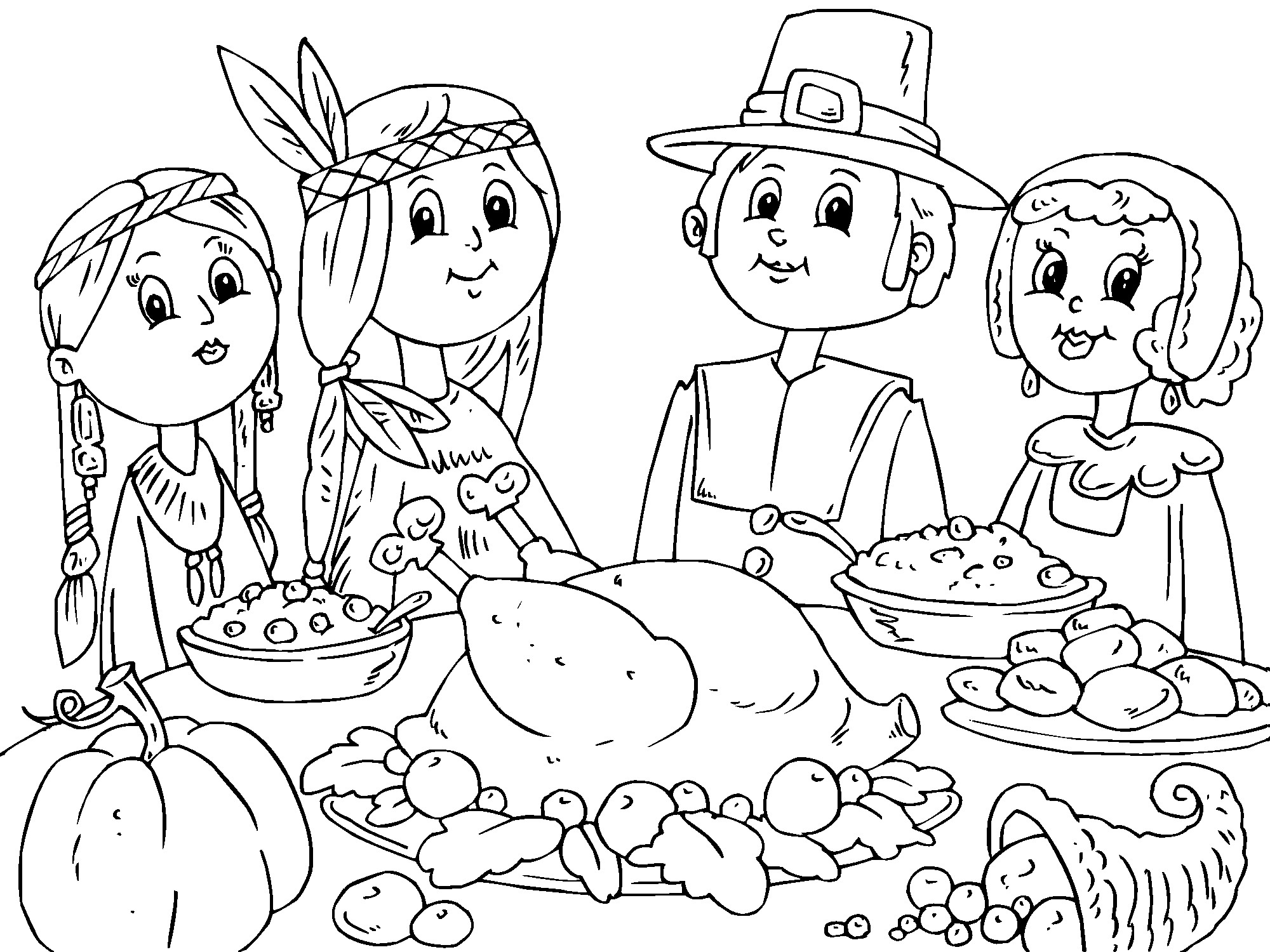 Best ideas about Free Coloring Pages For Thanksgiving Day
. Save or Pin Thanksgiving day coloring pages Now.