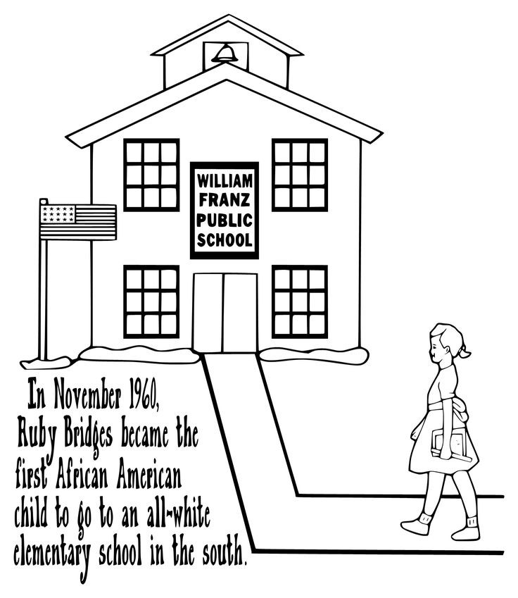 Best ideas about Free Coloring Pages Of Ruby Bridges
. Save or Pin RUBY BRIDGES COLORING PAGE kid projects Now.