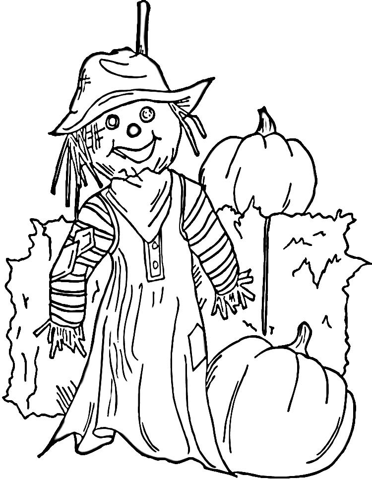 Best ideas about Free Coloring Pages Of Scarecrows
. Save or Pin Free Printable Scarecrow Coloring Pages For Kids Now.
