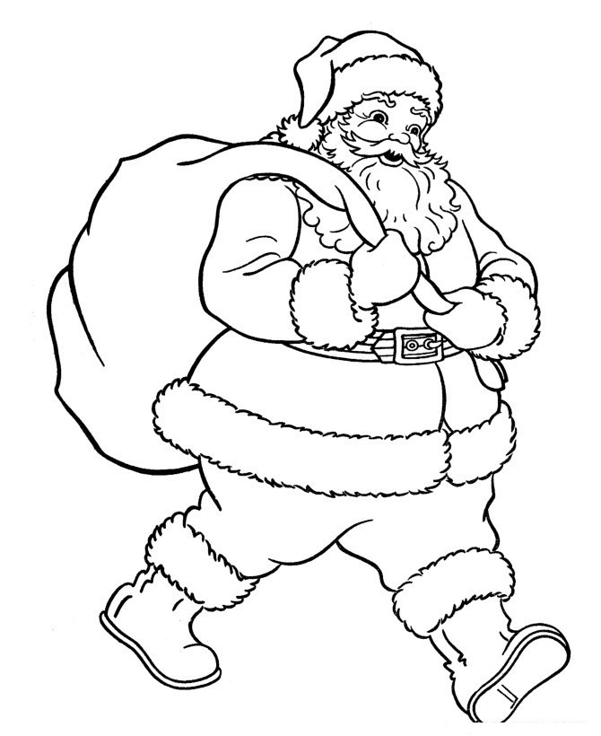 Best ideas about Free Coloring Pages Santa Printable
. Save or Pin Free Printable Santa Claus Coloring Pages For Kids Now.