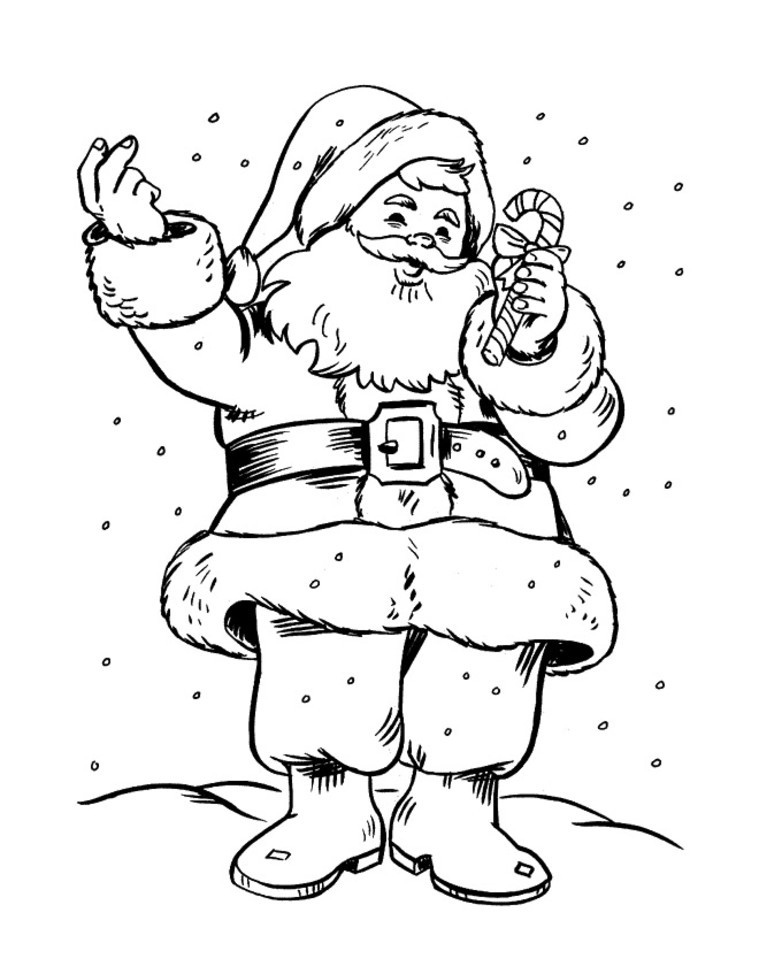 Best ideas about Free Coloring Pages Santa Printable
. Save or Pin Free Printable Santa Claus Coloring Pages For Kids Now.