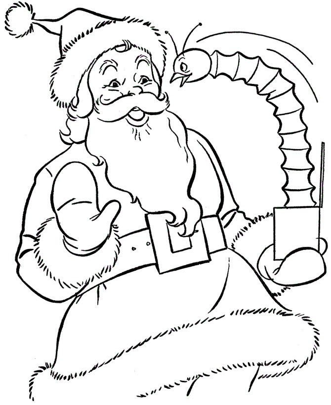 Best ideas about Free Coloring Pages Santa Printable
. Save or Pin Free Printable Santa Claus Coloring Pages For Kids Now.