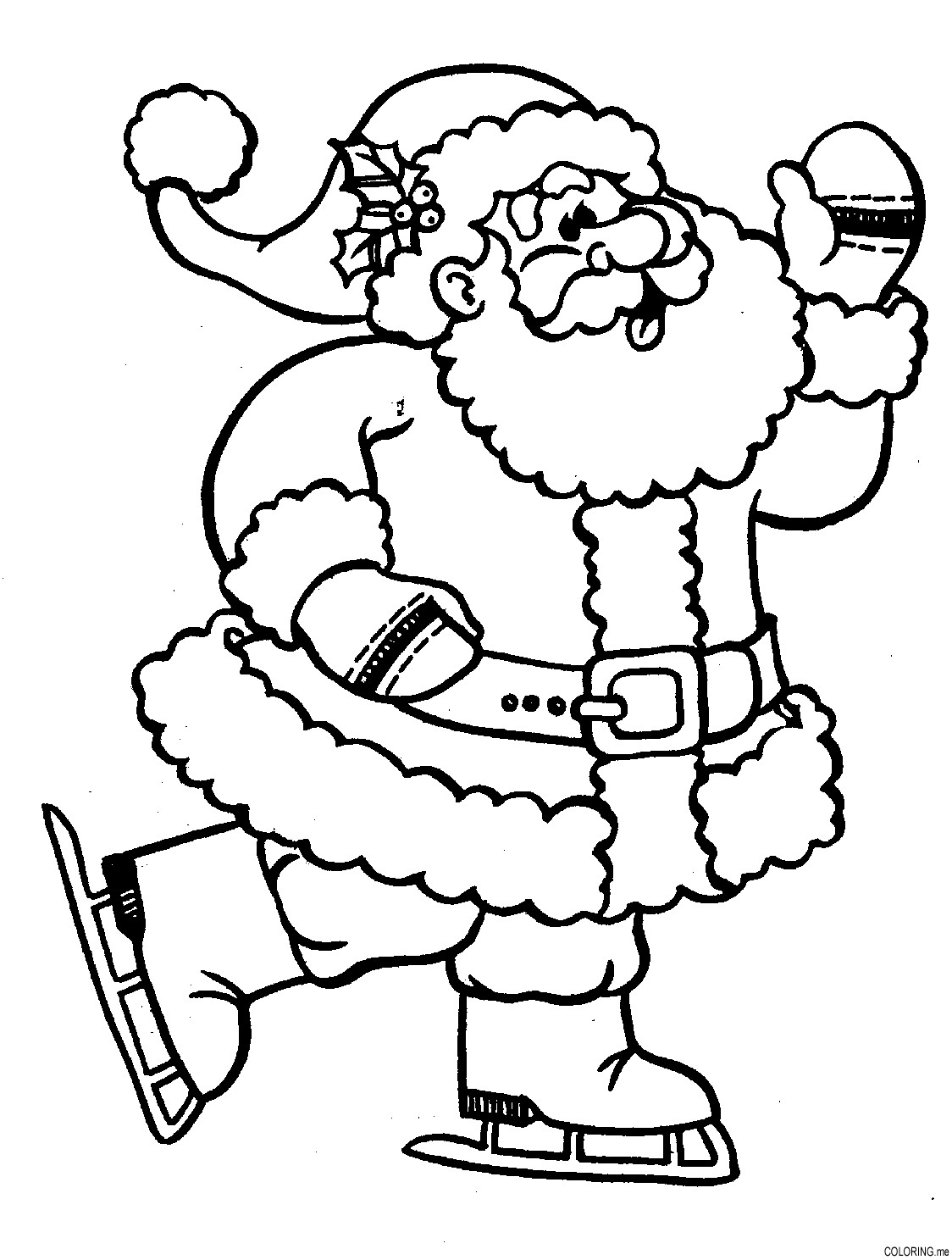 Best ideas about Free Coloring Pages Santa Printable
. Save or Pin Free Printable Santa Claus Coloring Pages For Kids Now.