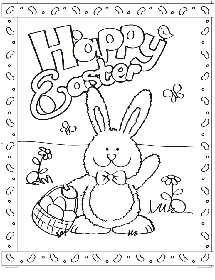 Best ideas about Free Preschool Coloring Sheets Easter Christian
. Save or Pin Free Printable Easter Bunny Coloring Pages For Kids Now.