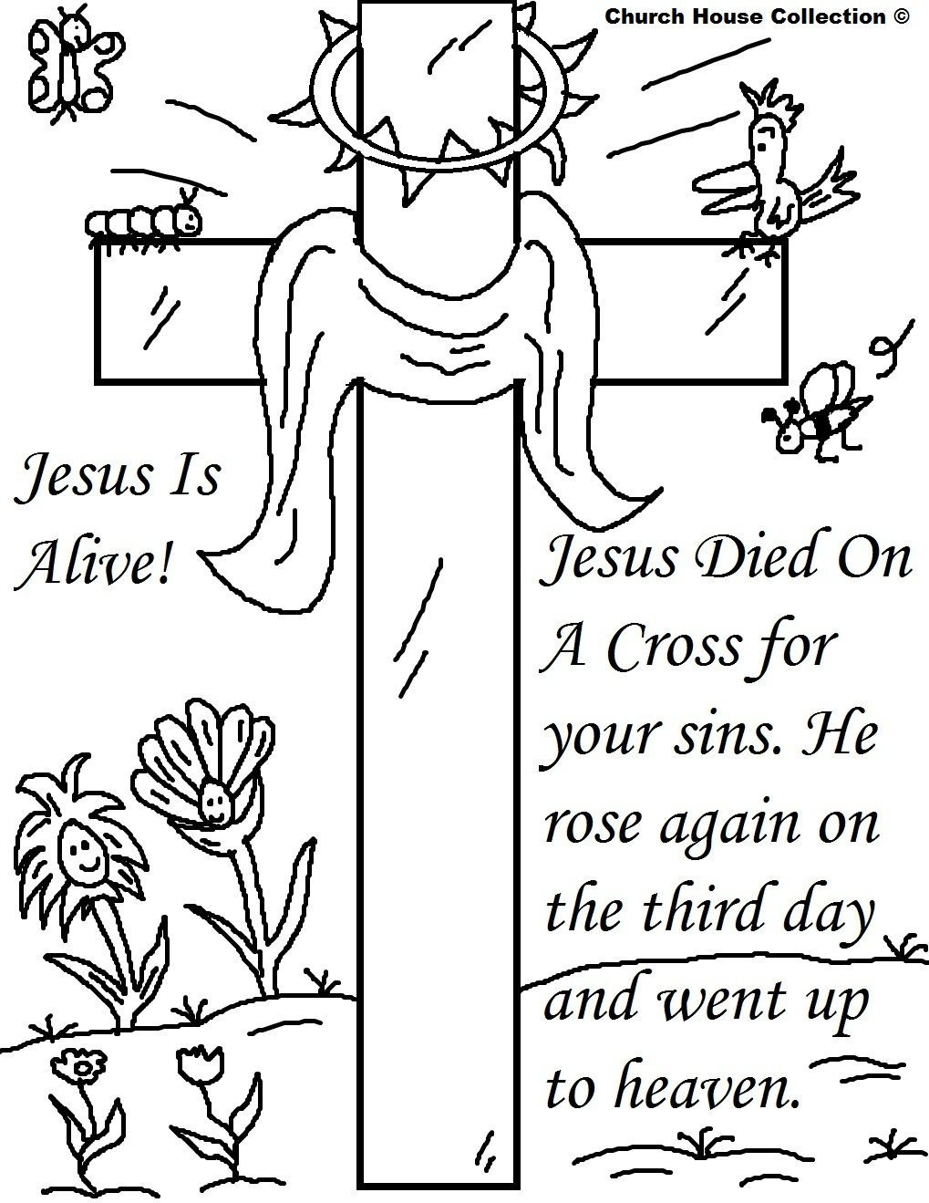 Best ideas about Free Preschool Coloring Sheets Easter Christian
. Save or Pin 25 Religious Easter Coloring Pages Now.