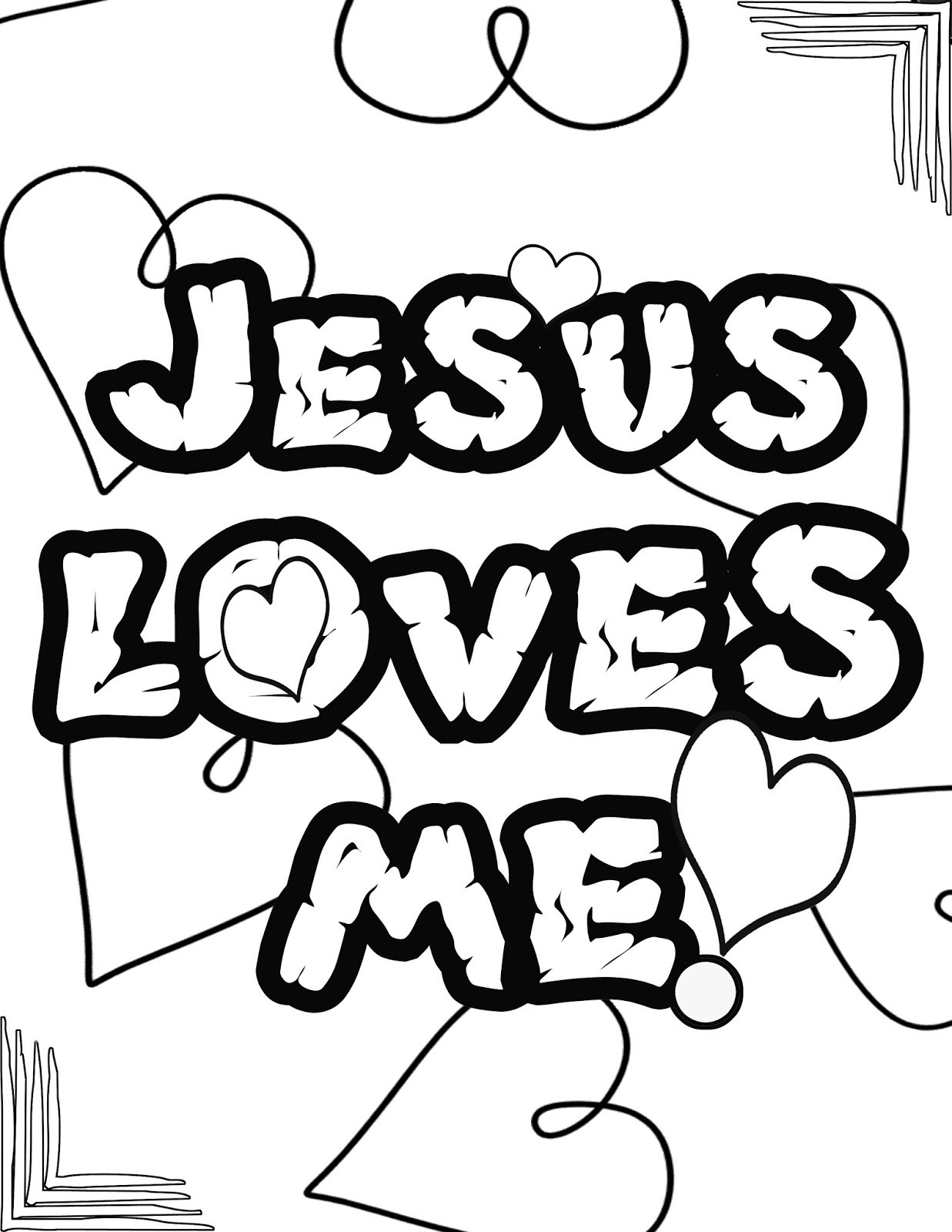 Best ideas about Free Printable Coloring Pages Jesus Loves Me
. Save or Pin Jesus Loves Me Coloring Pages Printables Free Clipart Now.