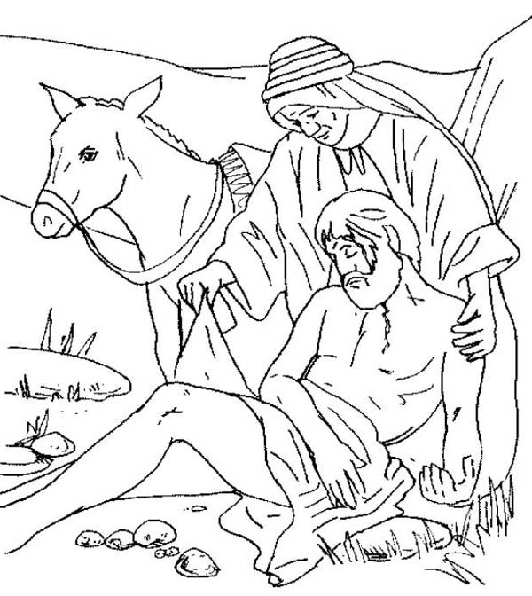 Best ideas about Free Printable Coloring Sheets Good Samaritan
. Save or Pin Traveller Being Helped by Good Samaritan Coloring Page Now.