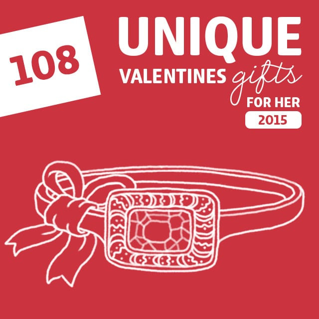 Best ideas about Fun Gift Ideas For Her
. Save or Pin 108 Most Unique Valentines Gifts for Her of 2015 Now.