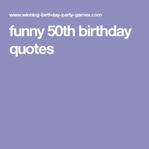 Best ideas about Funny 50th Birthday Sayings
. Save or Pin 50th birthday quotes Funny and Birthday quotes on Pinterest Now.
