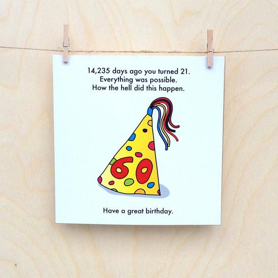 Best ideas about Funny 60th Birthday Cards
. Save or Pin funny 60th birthday card funny birthday card funny 60 card Now.