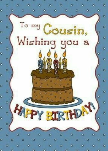Best ideas about Funny Cousin Birthday
. Save or Pin happy birthday cousin brother Now.