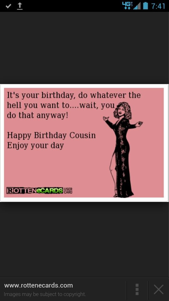 Best ideas about Funny Cousin Birthday
. Save or Pin 73 best images about Happy Birthday Cousin on Pinterest Now.