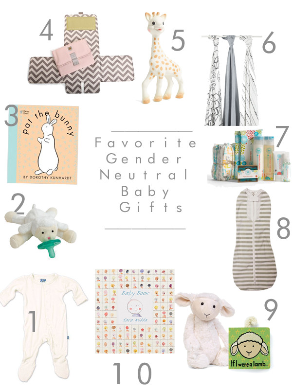 Best ideas about Gender Neutral Baby Gift Ideas
. Save or Pin 10 favorite gender neutral baby ts Sarah Tucker Now.
