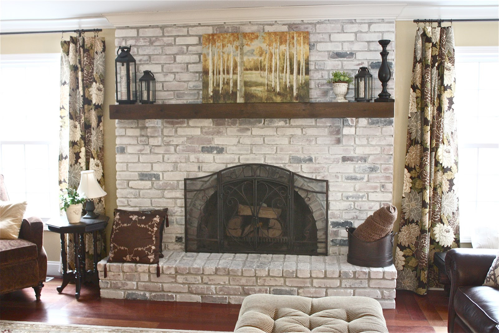Best ideas about German Smear Fireplace
. Save or Pin 10 Ways To Refresh Your Brick Fireplace Now.