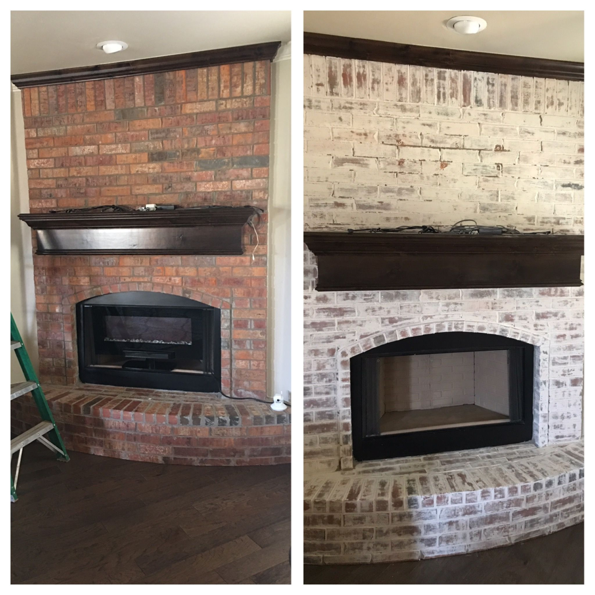 Best ideas about German Smear Fireplace
. Save or Pin Before and after plaster smeared fireplace German smear Now.