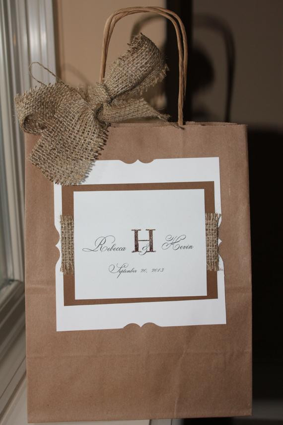 Best ideas about Gift Bag Ideas For Wedding Hotel Guests
. Save or Pin Wedding Guest wel e bag Now.