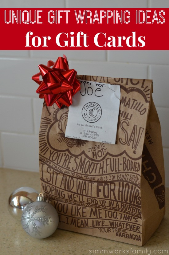 Best ideas about Gift Card Wrapping Ideas
. Save or Pin Unique Gift Wrapping Ideas for Gift Cards A Crafty Spoonful Now.