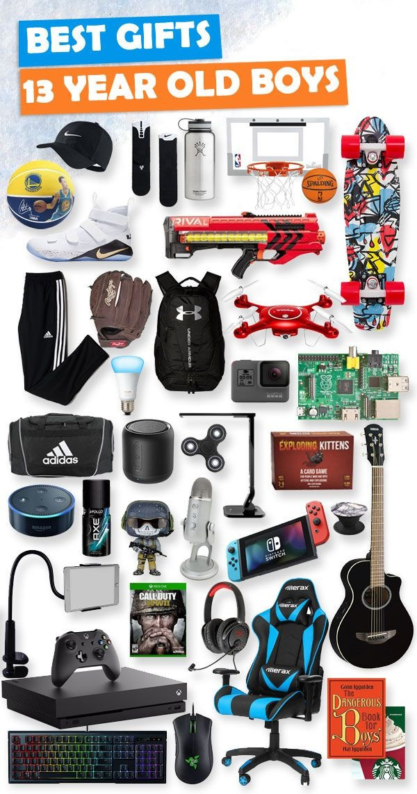 Best ideas about Gift Ideas For 18 Year Old Boys
. Save or Pin Christmas Presents For 13 Year Old Boy Now.