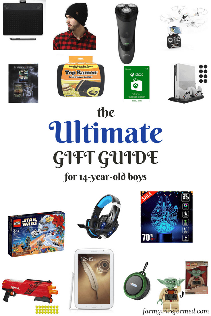 Best ideas about Gift Ideas For A 14 Year Old Boy
. Save or Pin The Ultimate Gift Guide for 14 year old Boys Farm Girl Now.