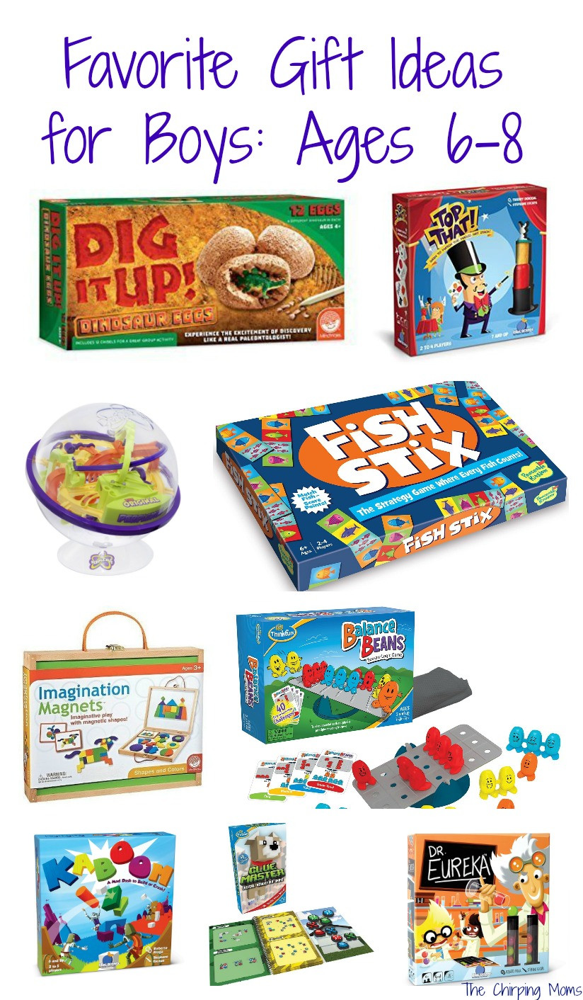 Best ideas about Gift Ideas For Boys Age 6
. Save or Pin 50 Favorite Gift Ideas for Boys Ages 6 8 The Chirping Moms Now.