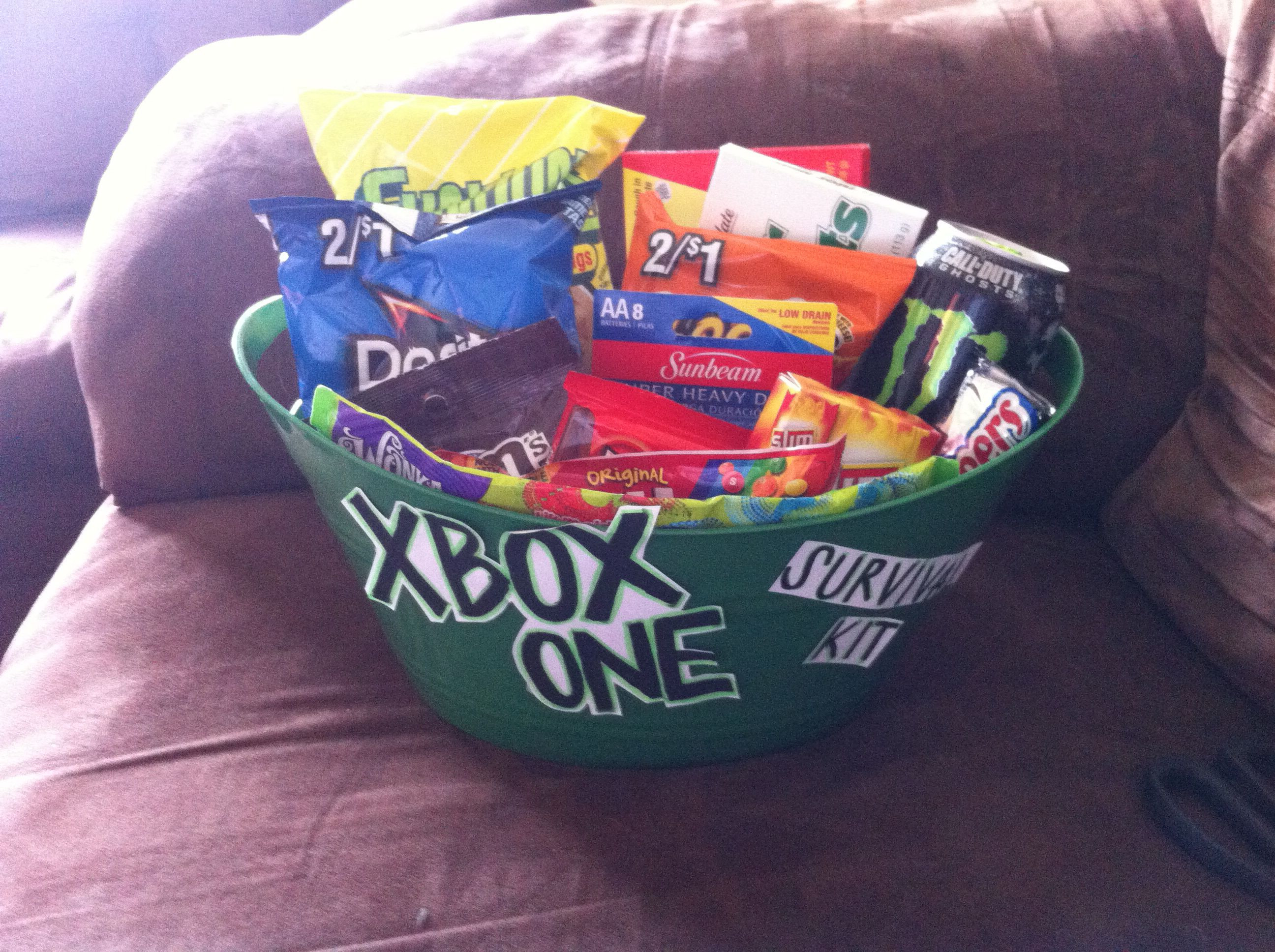 Best ideas about Gift Ideas For Gamer Boyfriend
. Save or Pin Xbox one survival kit for my brother Now.