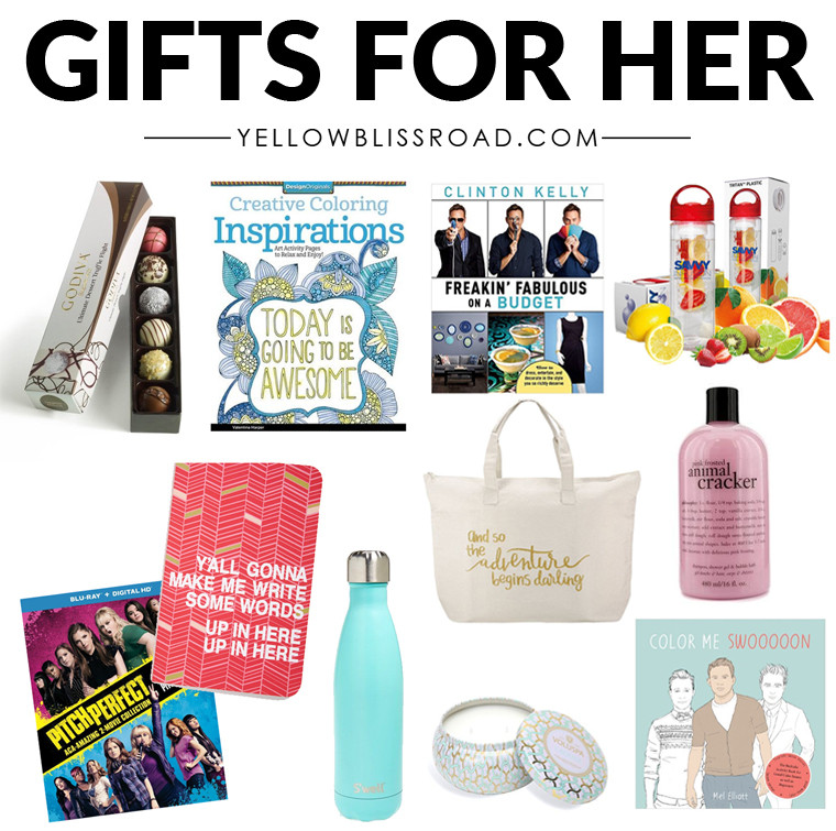 Best ideas about Gift Ideas For Her Christmas
. Save or Pin Christmas Gift Ideas for Her Gifts for Women Now.