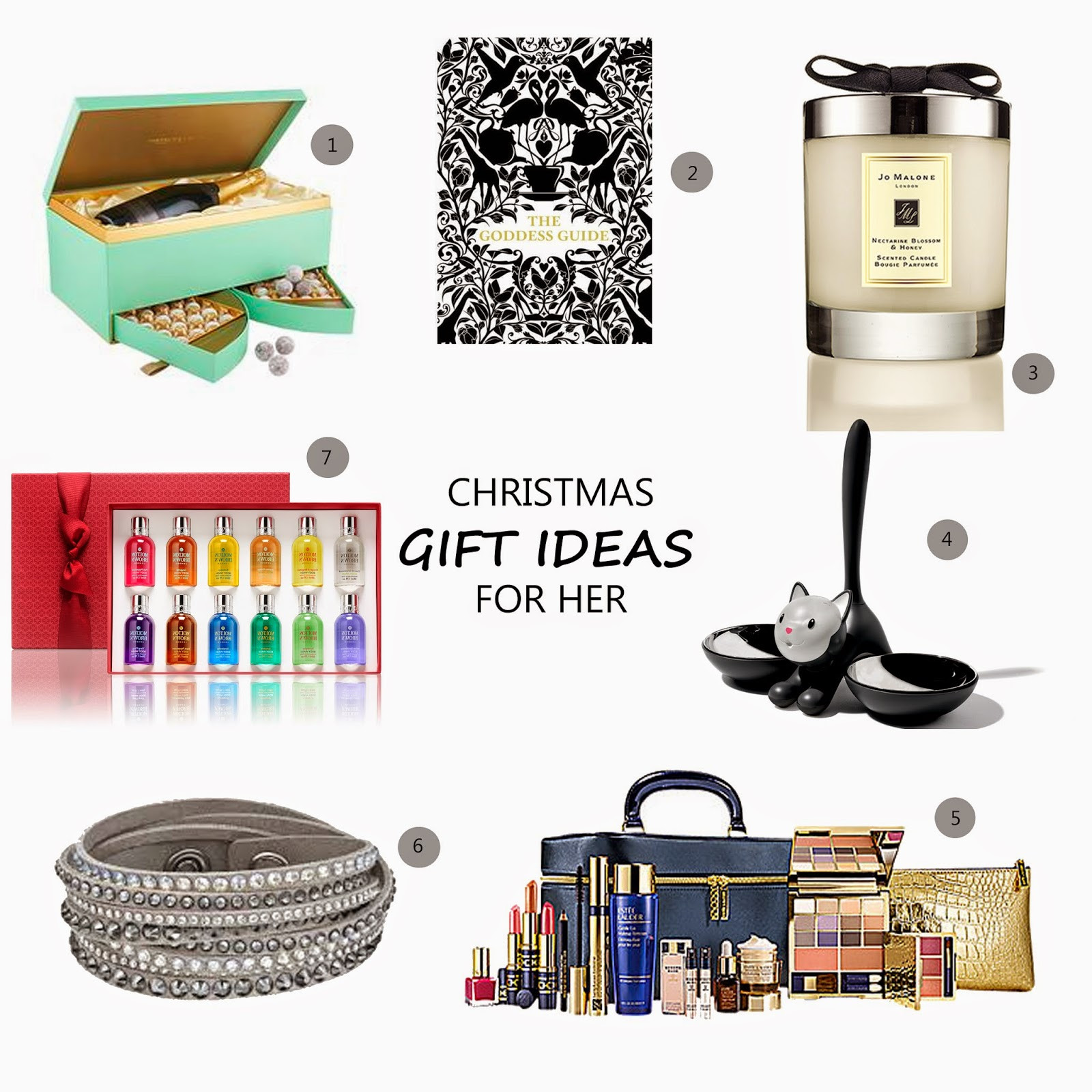 Best ideas about Gift Ideas For Her Christmas
. Save or Pin 7 Christmas Gift Ideas for Her Loved By Laura Now.