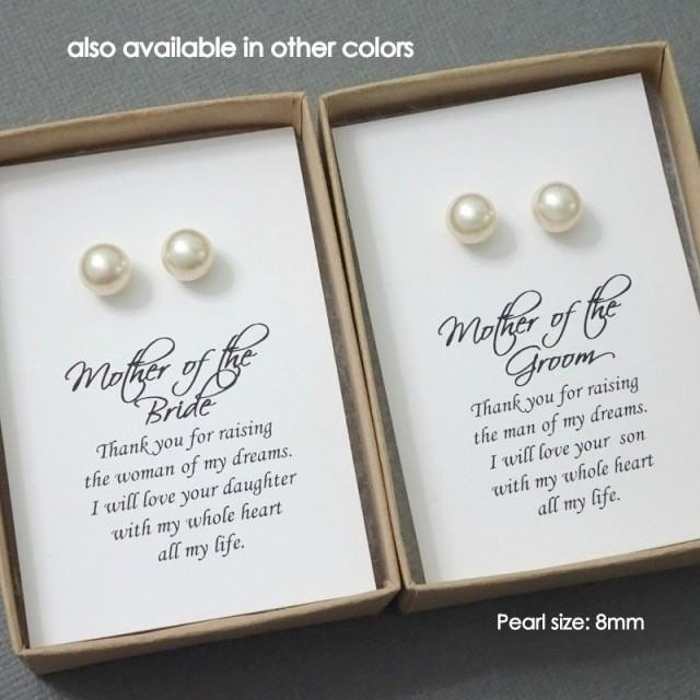 Best ideas about Gift Ideas For Mother Of The Bride
. Save or Pin Mother The Groom Bride Gift Set Swarovski Ivory Now.