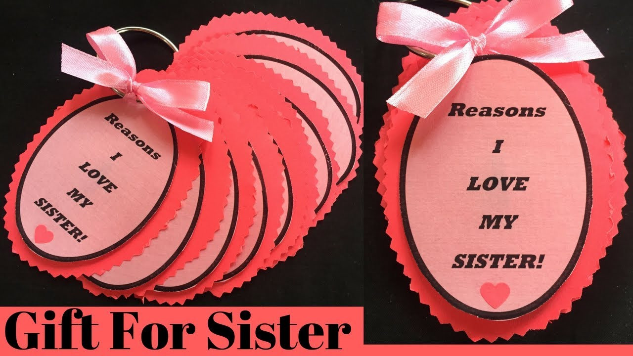Best ideas about Gift Ideas For My Sister
. Save or Pin Gift For Sister Reasons I Love My Sister Now.