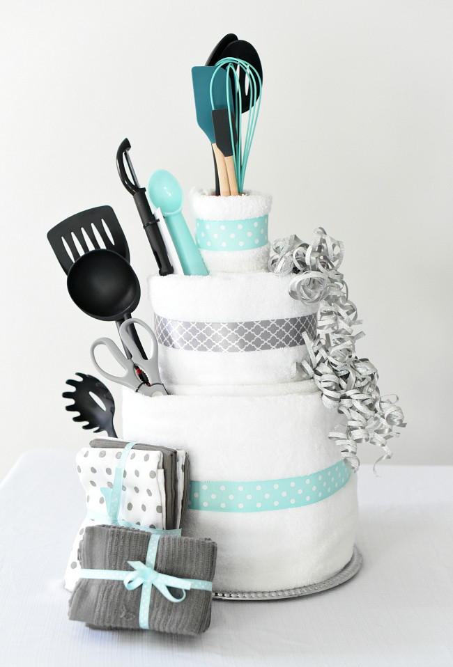 Best ideas about Gift Ideas For Wedding
. Save or Pin Towel Cake A Fun DIY Bridal Shower Gift – Fun Squared Now.