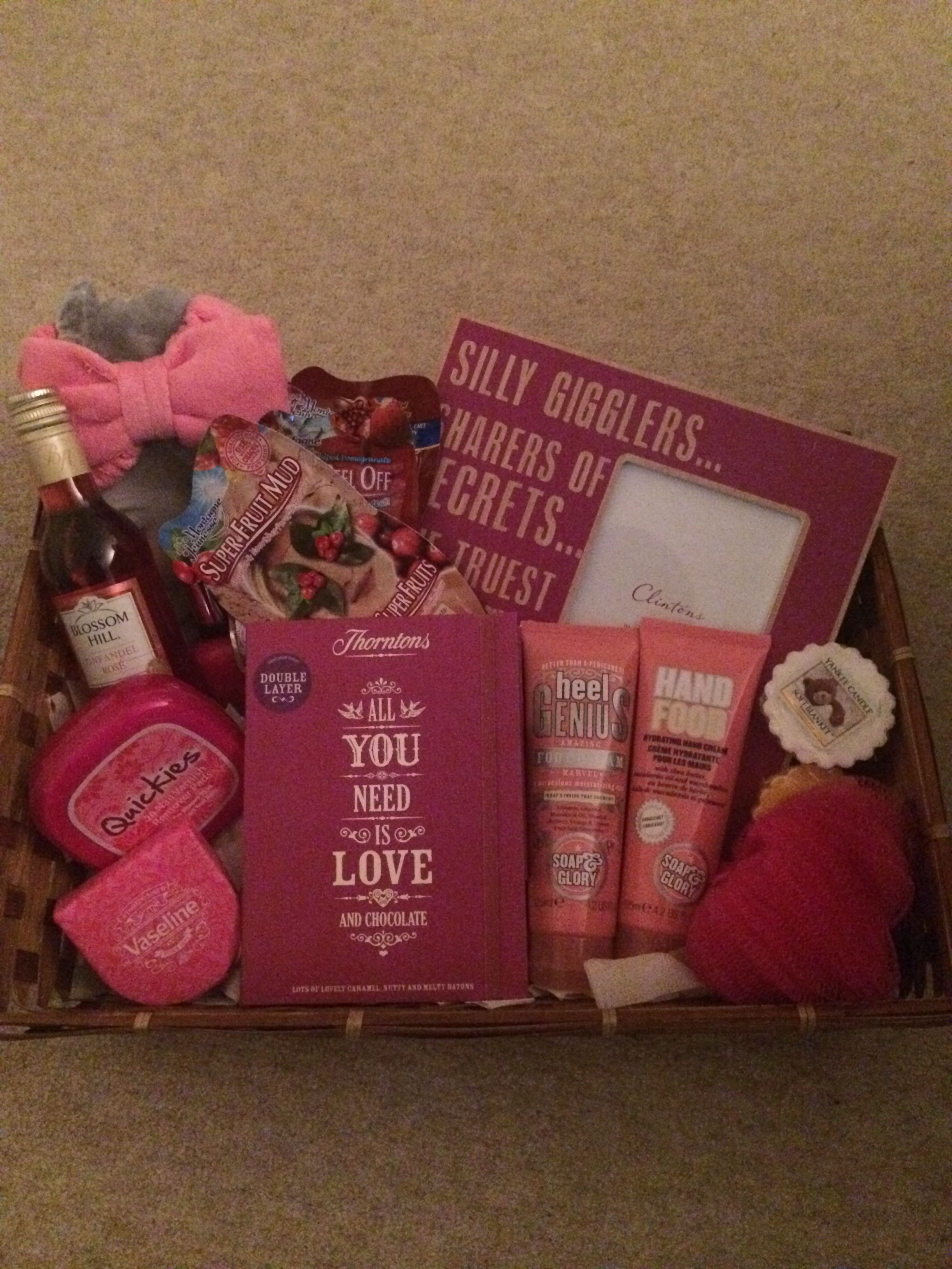 Best ideas about Girls Birthday Gift Ideas
. Save or Pin Happy birthday girls night in hamper for a friend Now.