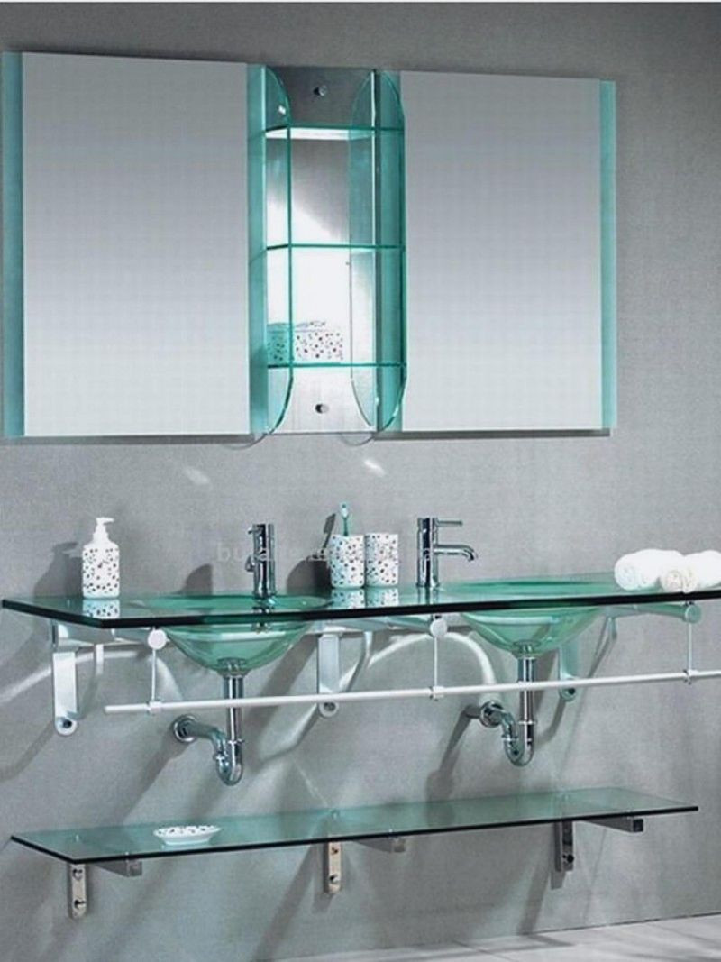 Best ideas about Glass Bathroom Shelves
. Save or Pin What to Choose for Bathroom Shelves Wooden or Glass Now.